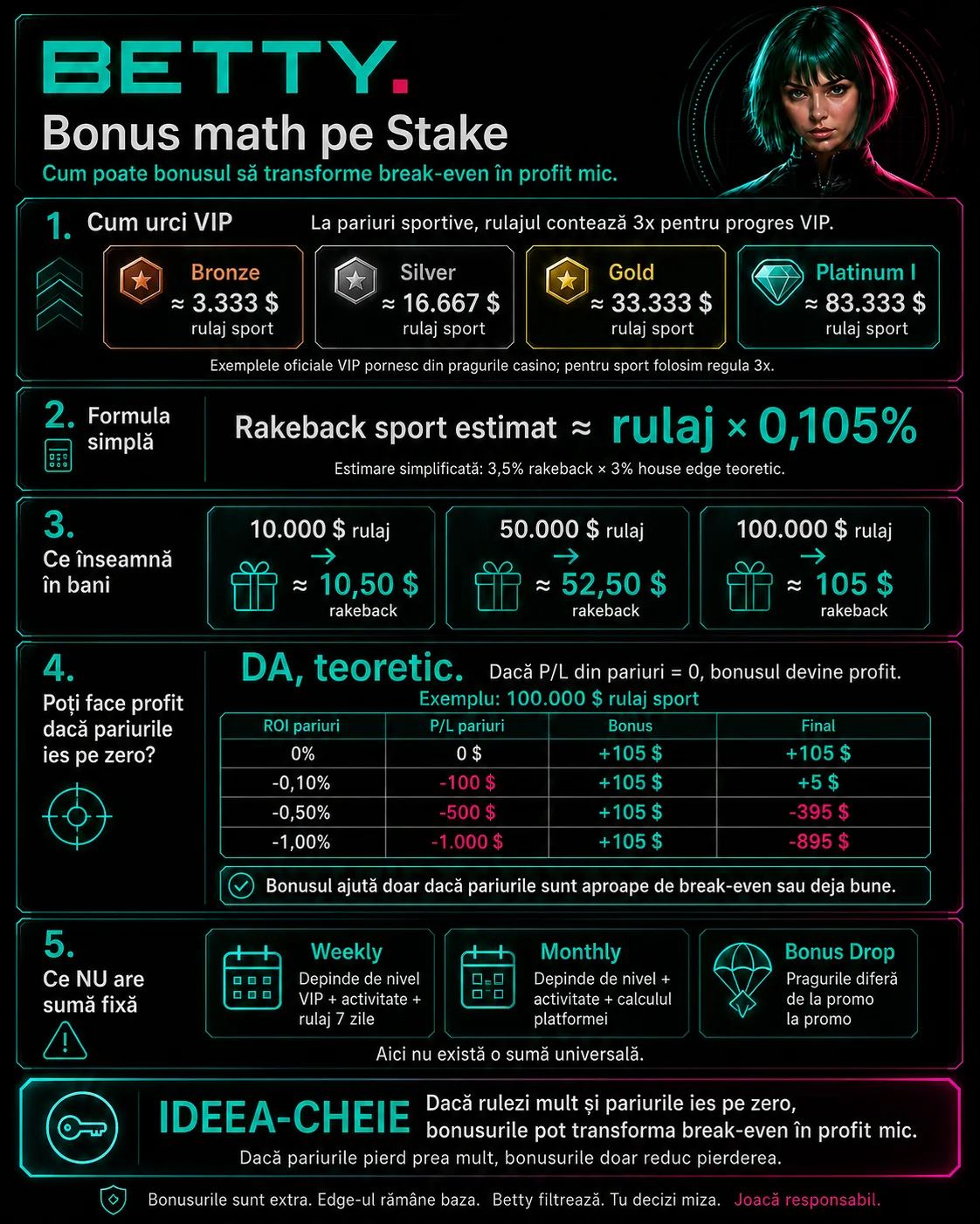 Bonus is extra